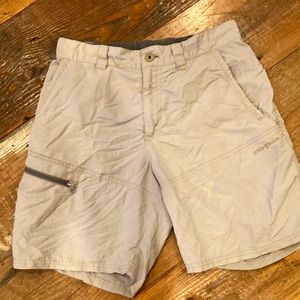 Patagonia tan small shorts